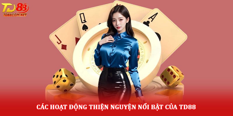 Các hoạt động thiện nguyện nổi bật của TD88